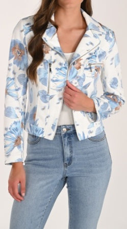 Floral Open Jacket