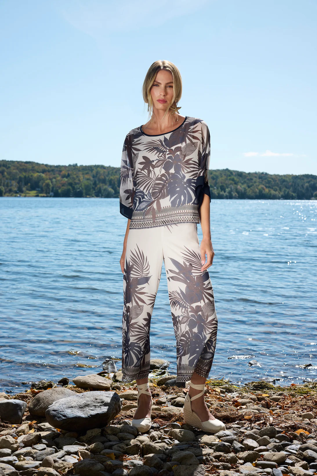 Midnight Porcelain Pant