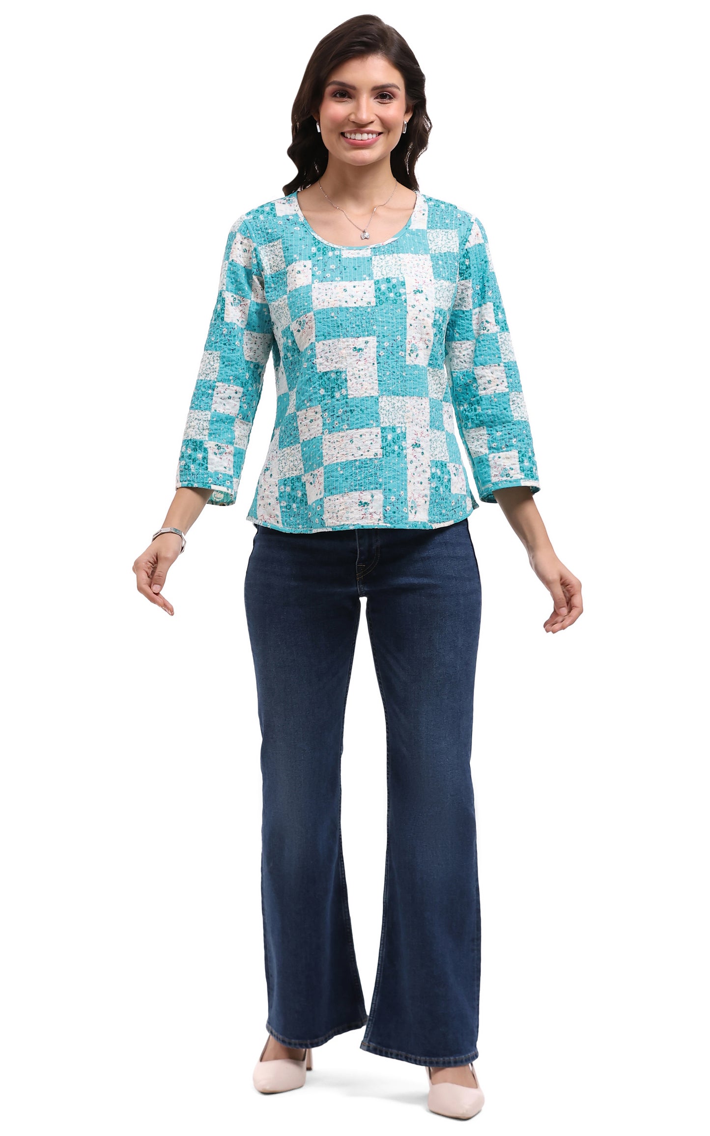 Elsie Reversible Patches Top