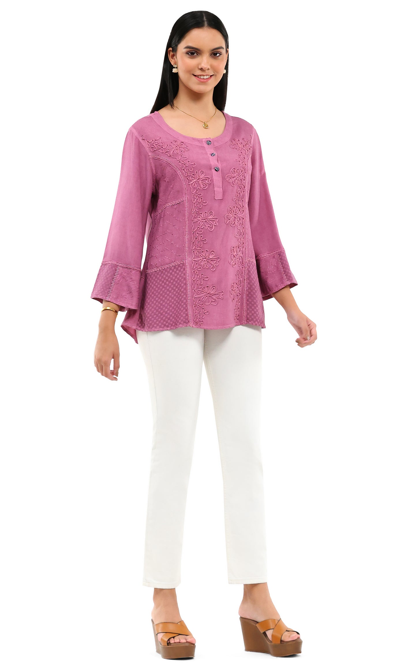 Embroidered Winnie Blouse