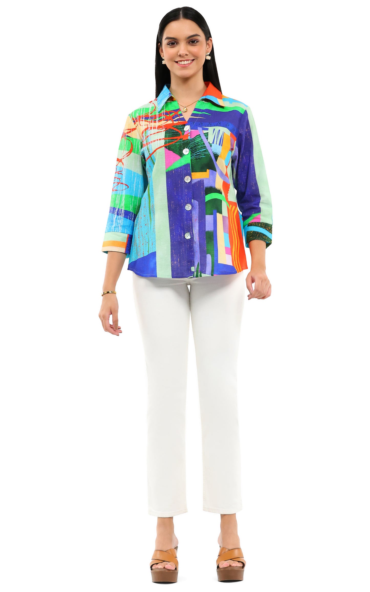 Gracie Button Shirt