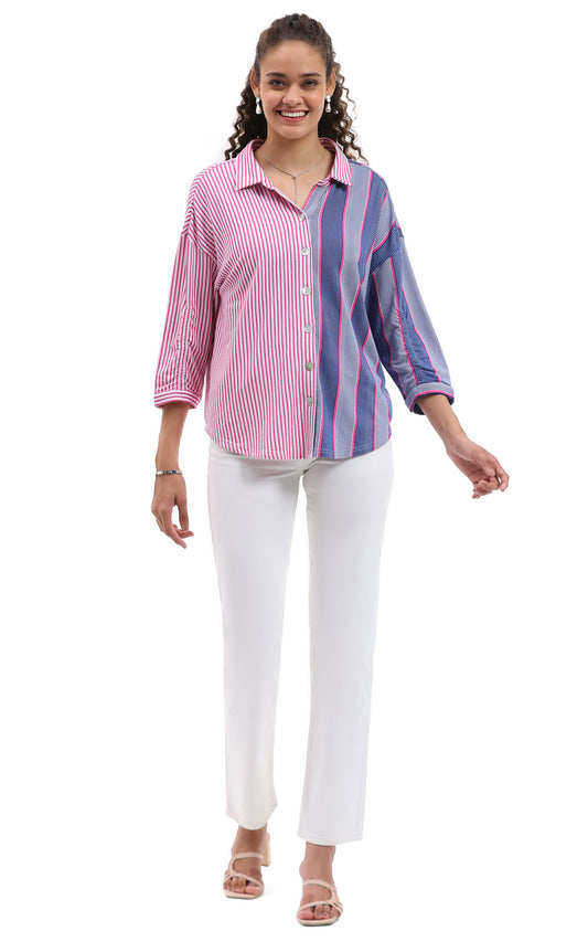 Fran Stripe Blouse