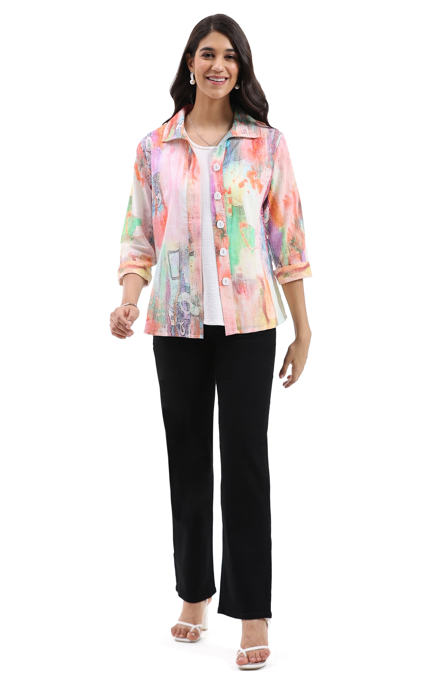 Aimee Button Shirt