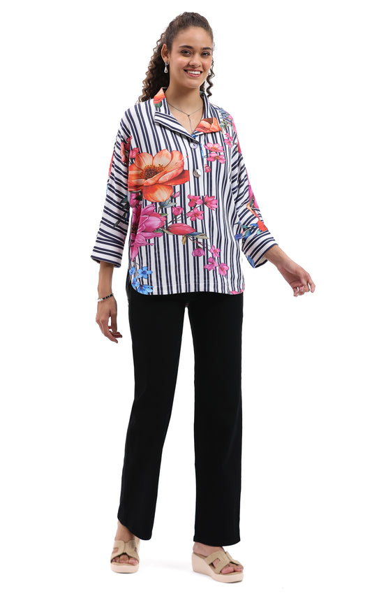 Sunny Placket Top