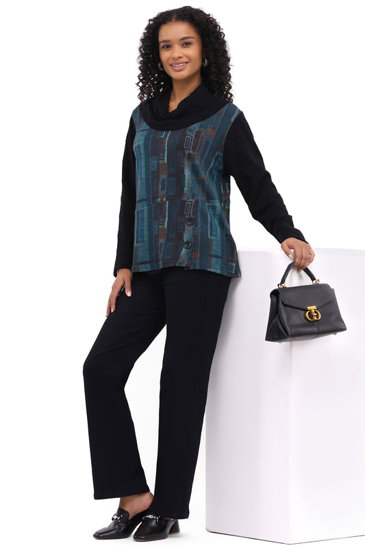 Jolene Cowl Top