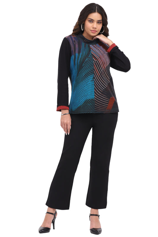 Larkin Mock Neck Top