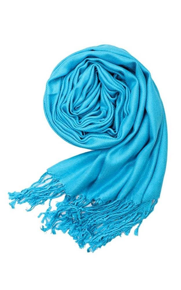 Turquoise Pashmina Shawl