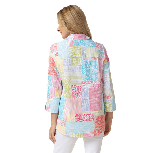 Patchwork Shaped Shirt