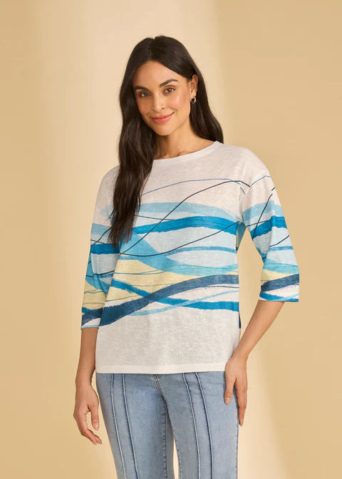 Blue Wave Blouse