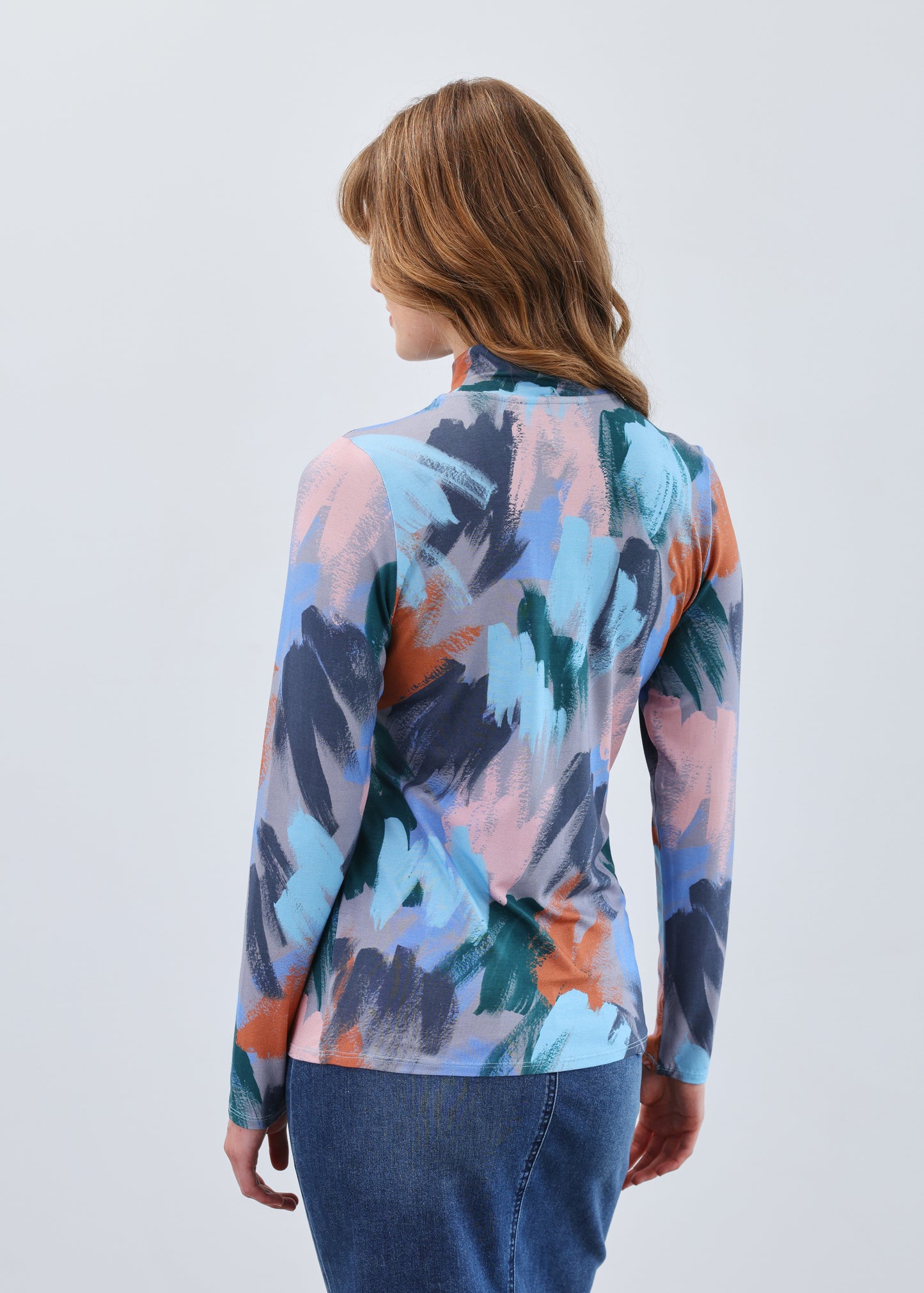 Long Sleeve Mock Neck