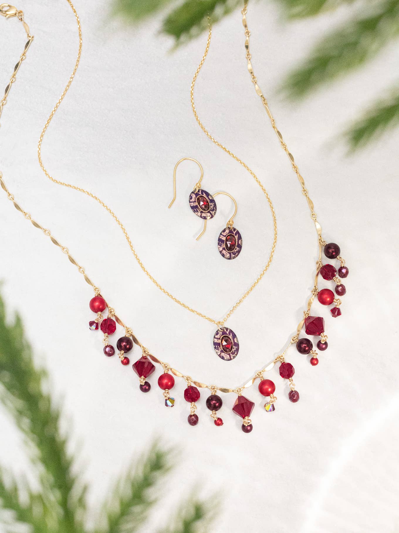 Holly Yashi - Gracie Oval Earrings