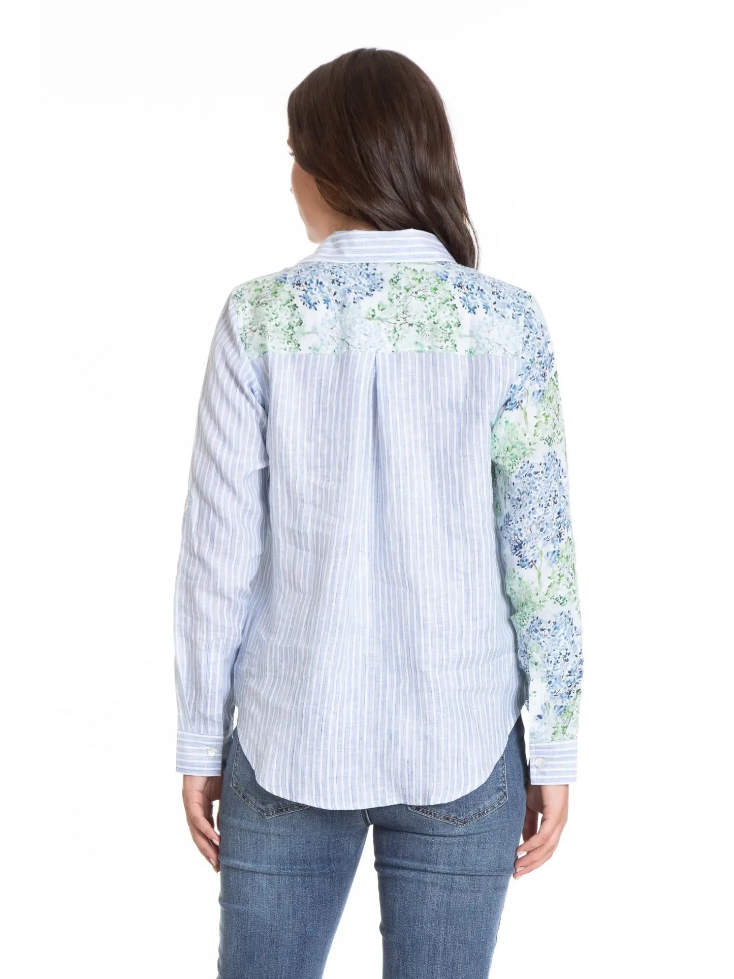 Hydrangea Print Shirt