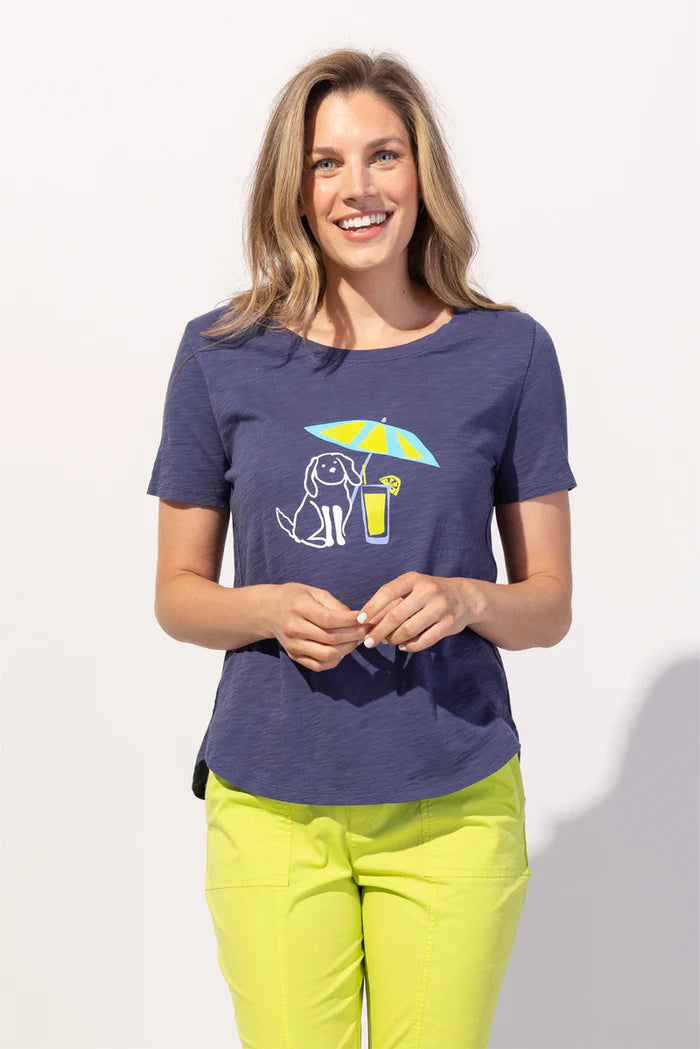 Whimsical Printed Friend Tee - A Collection