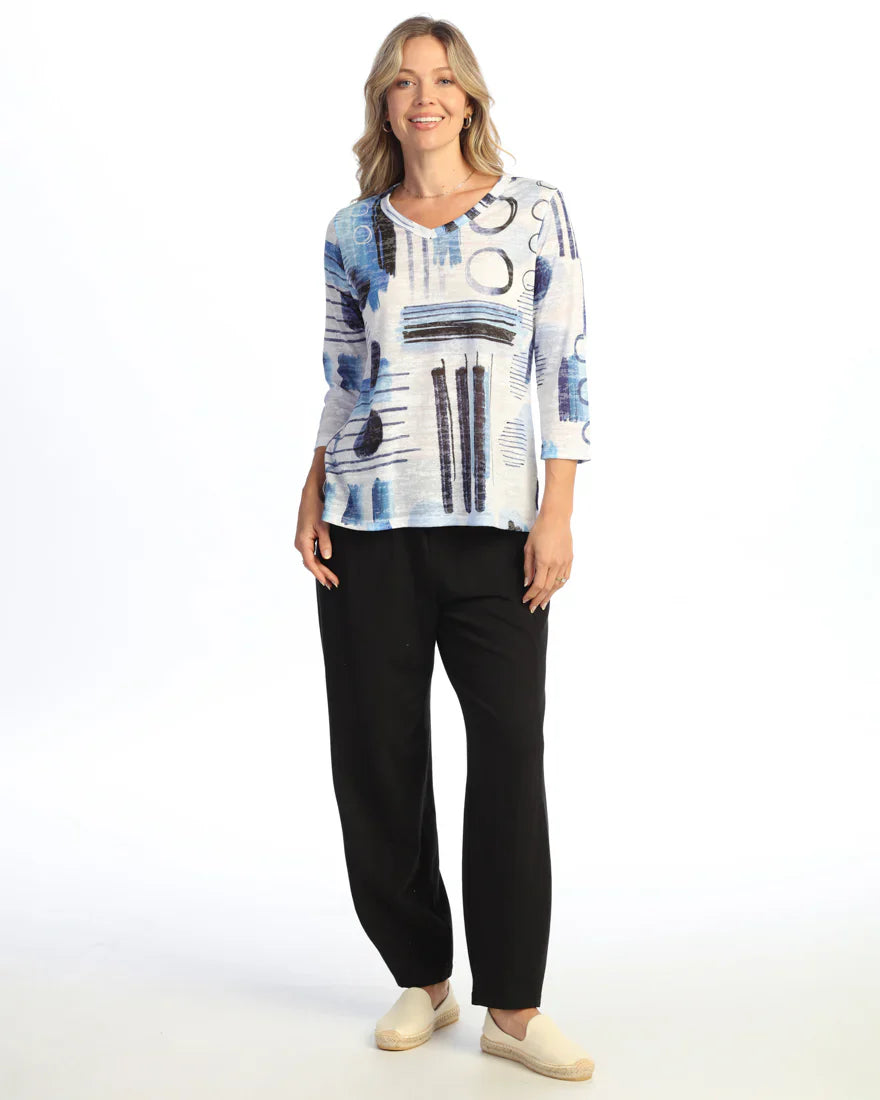 Roxie Burnout Blouse