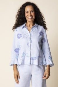 Floral Flounce Shirt