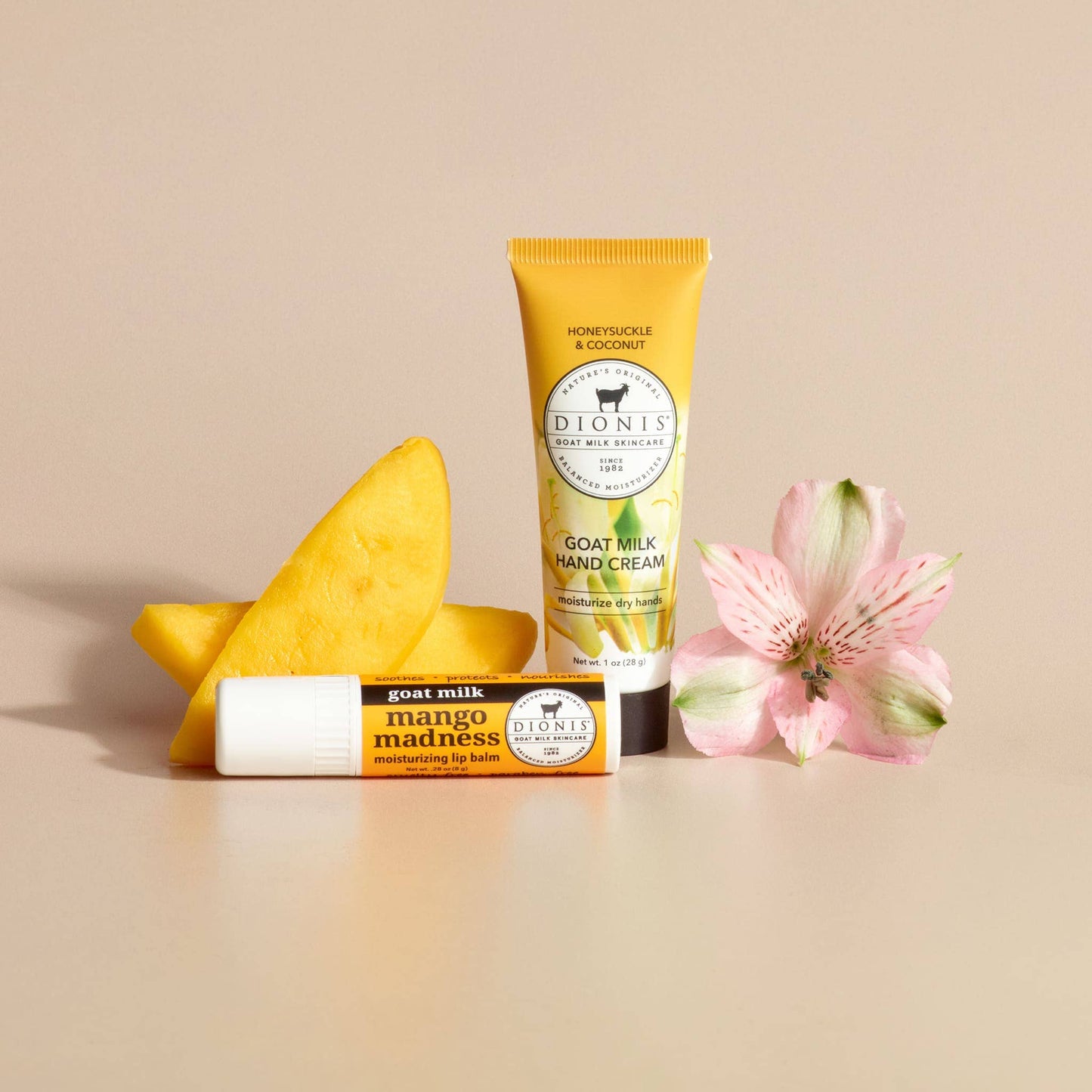 Dionis Honeysuckle Mango Lip & Hand Set
