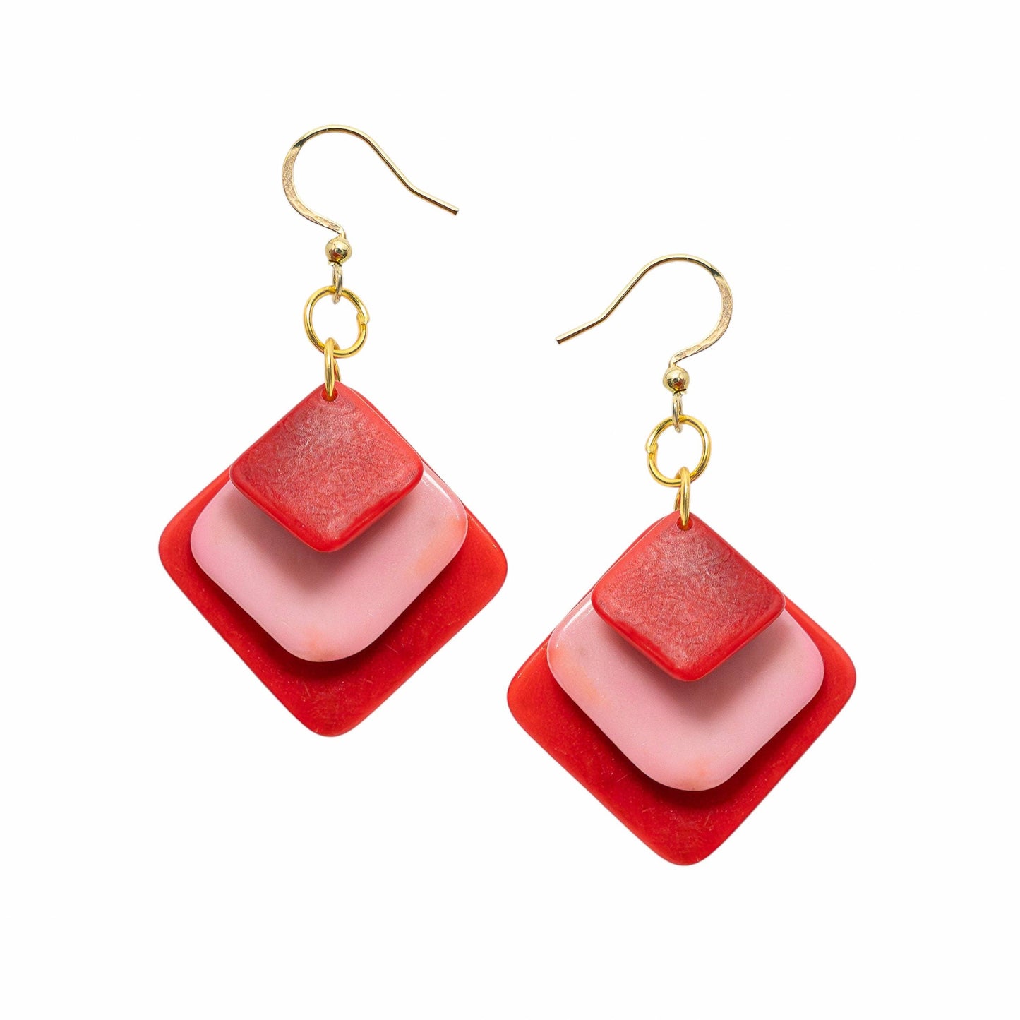 Organic Tagua Jewelry - Minerva Earrings