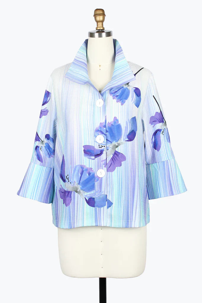 Watercolor Orchid Jacket