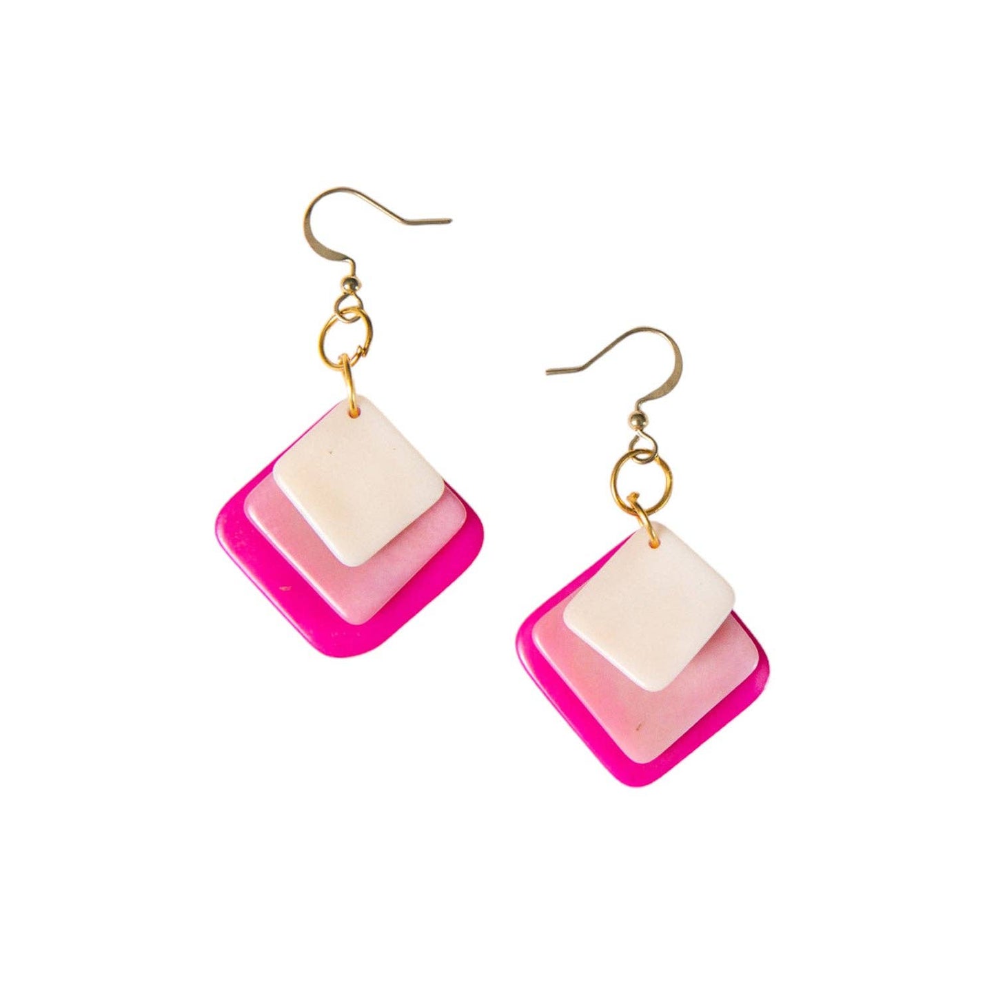 Organic Tagua Jewelry - Minerva Earrings