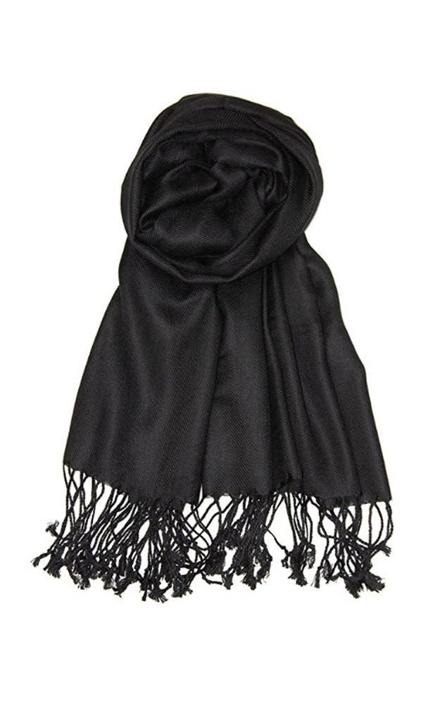 Black Pashmina Shawl