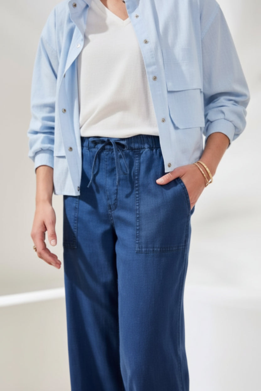 Audrey Wide Crop Jean