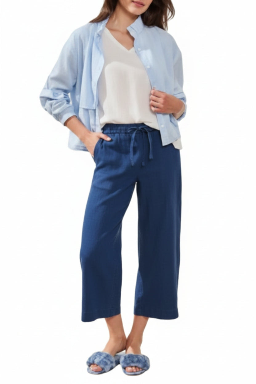 Audrey Wide Crop Jean