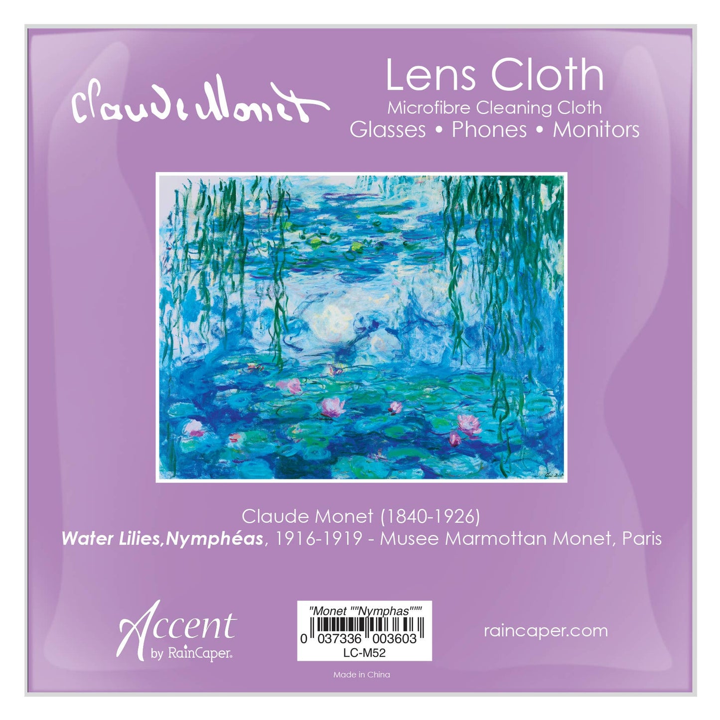 Lens Cloth - Monet "Nympheas"