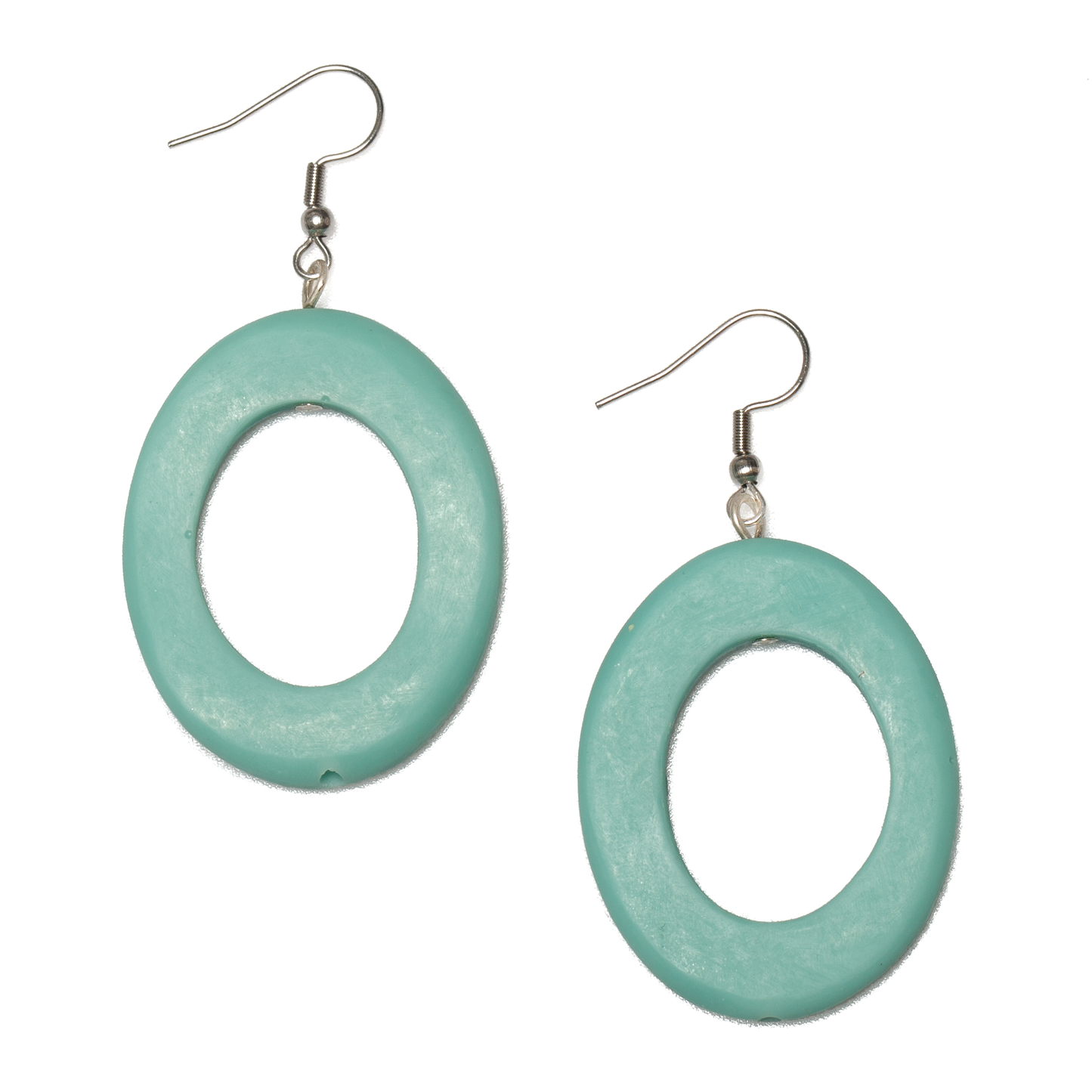 Resin Hoop Earrings