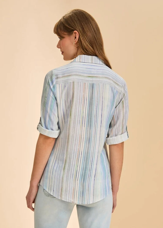 Vertical Stripe Blouse
