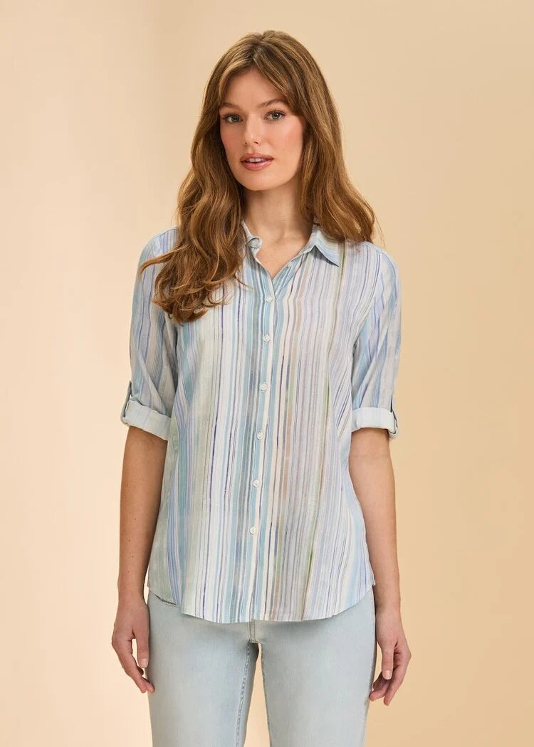 Vertical Stripe Blouse