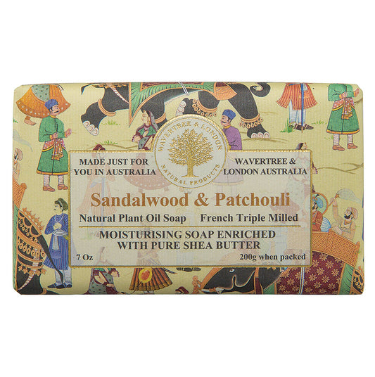 Wavertree & London Sandalwood & Patchouli  Luxury Soap Bars