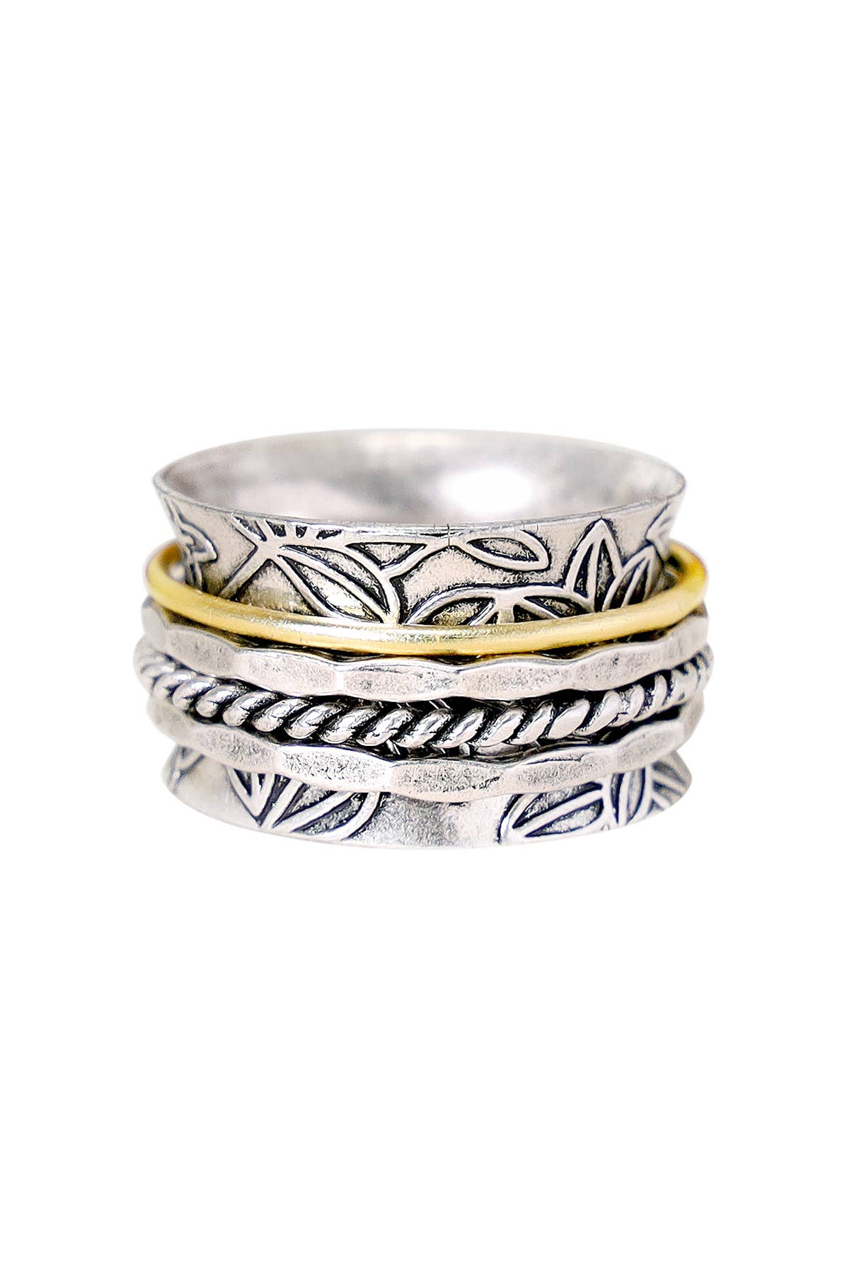 Zoey Simmons - Handmade Bali Style Spinner Ring