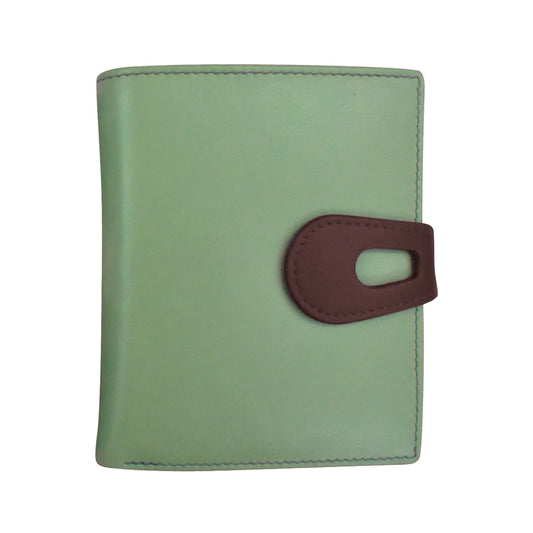 Two-Tone Leather Wallet