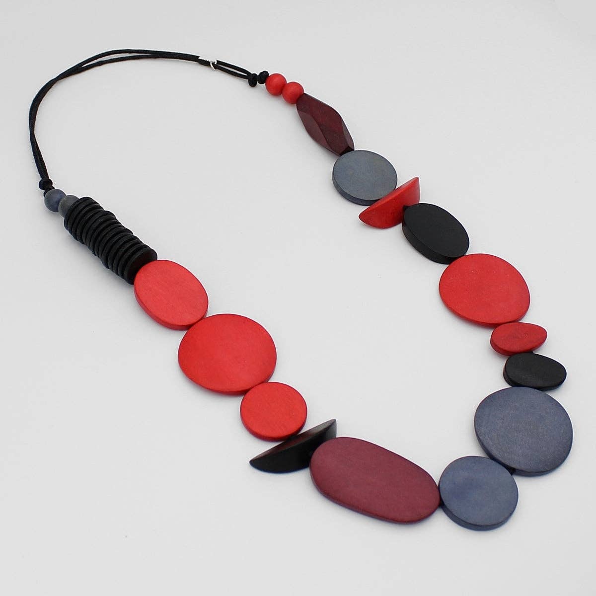 Red Lyric Necklace