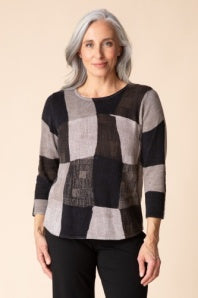 Playful Patchwork Pullover