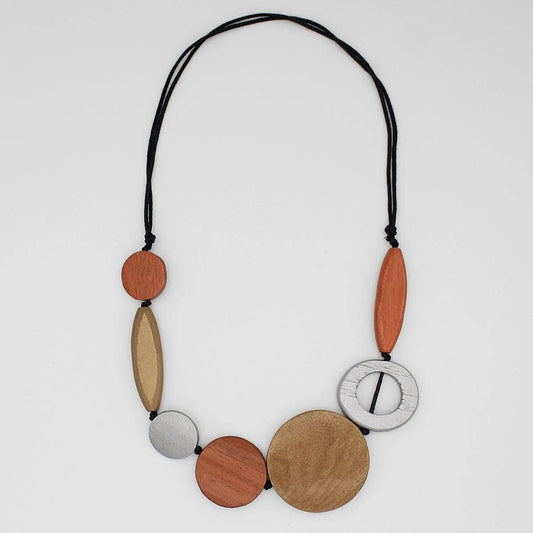 Presley Wood Necklace