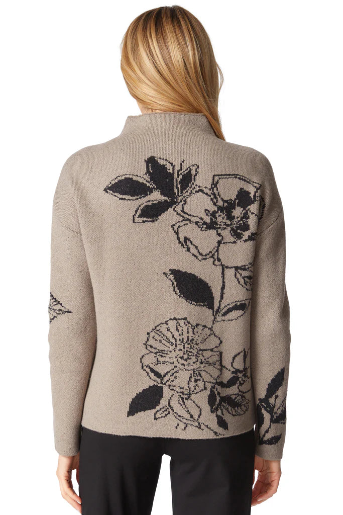 Floral Foliage Pullover