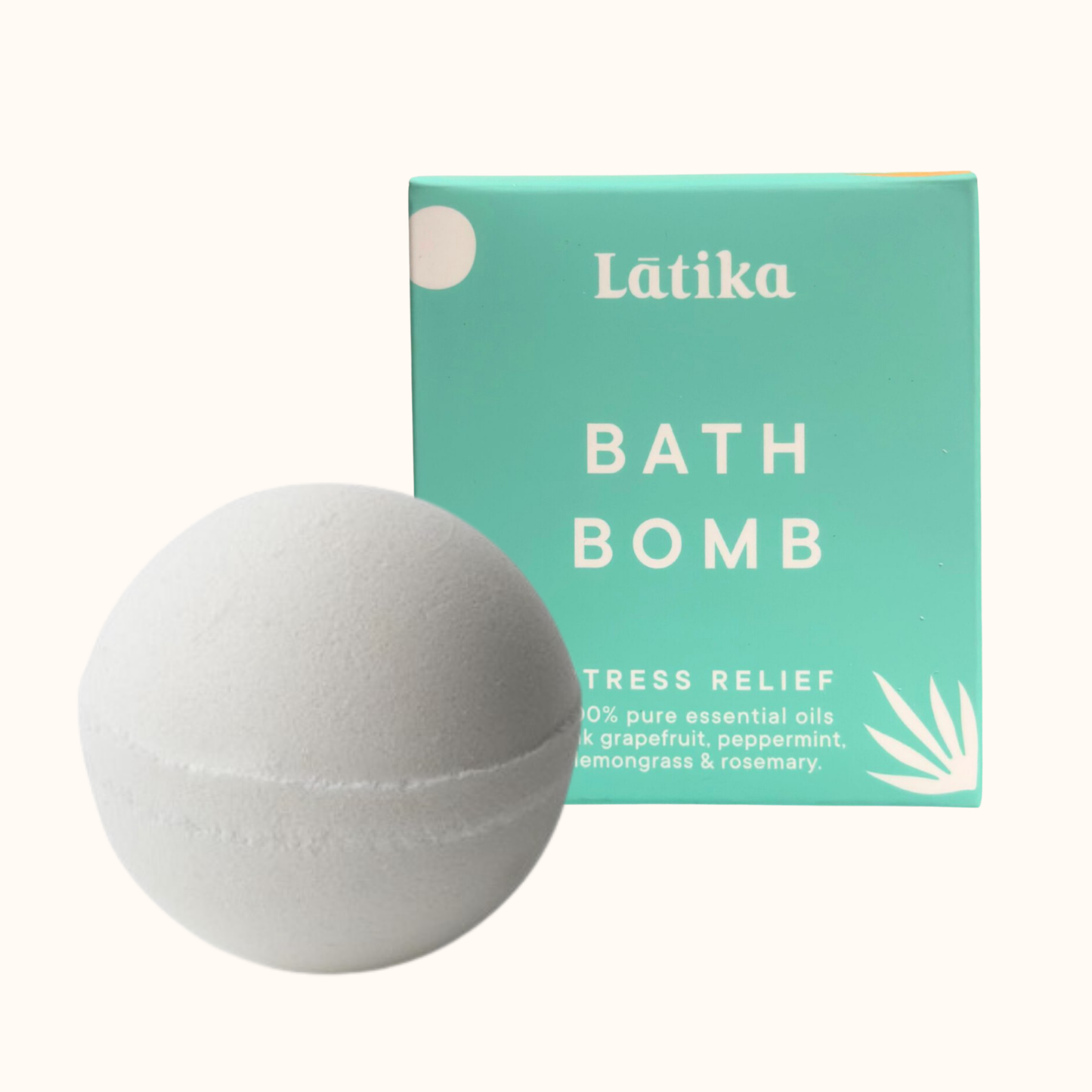 Stress Relief Essential Oil Bath Bomb 💧 Natural