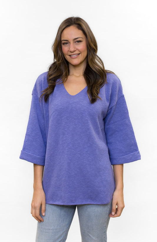 Avalin Rolled Sleeve Sweater