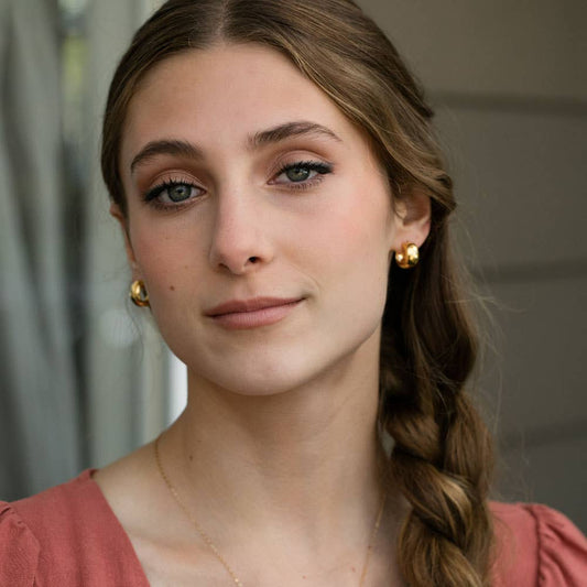 Demure Huggie Hoop Earrings