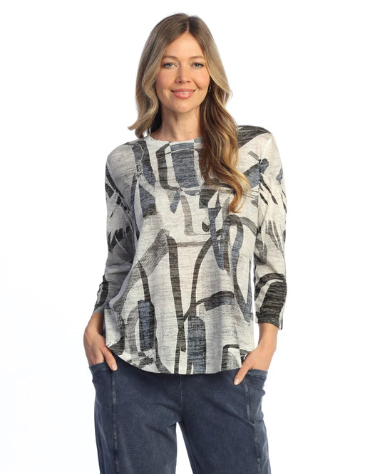Inkflow Burnout Tunic