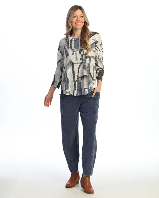 Inkflow Burnout Tunic