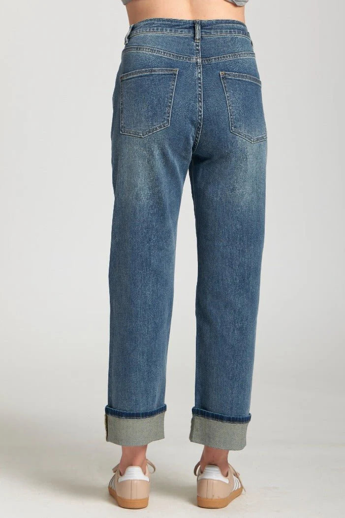 Girlfriend Rolled Jean