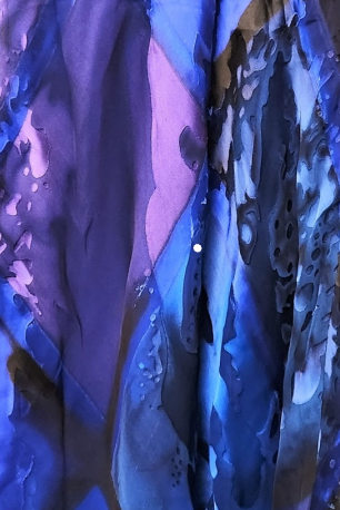 100% Silk Double Layer Dress