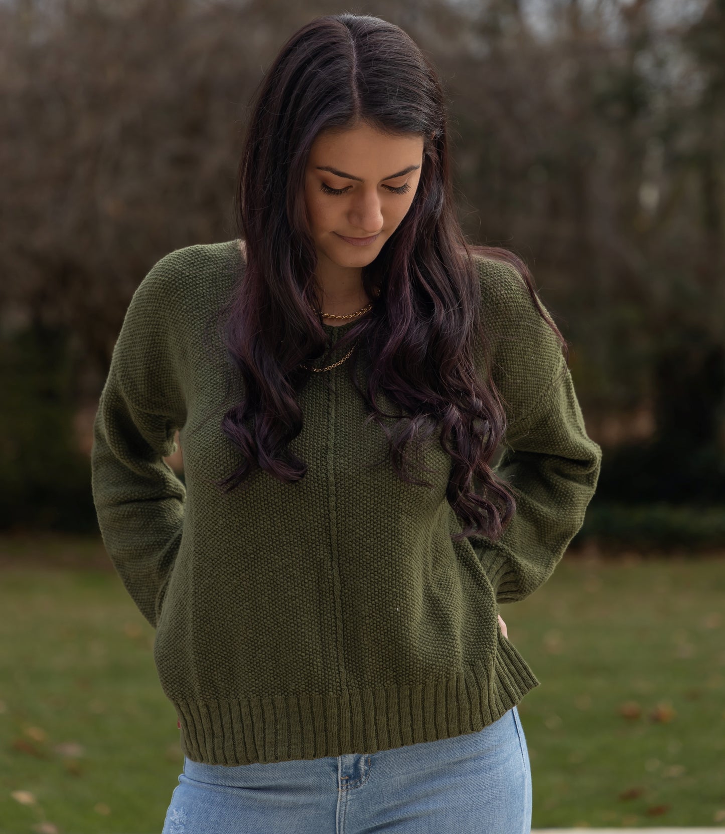 Avalin Seed Stitch Sweater