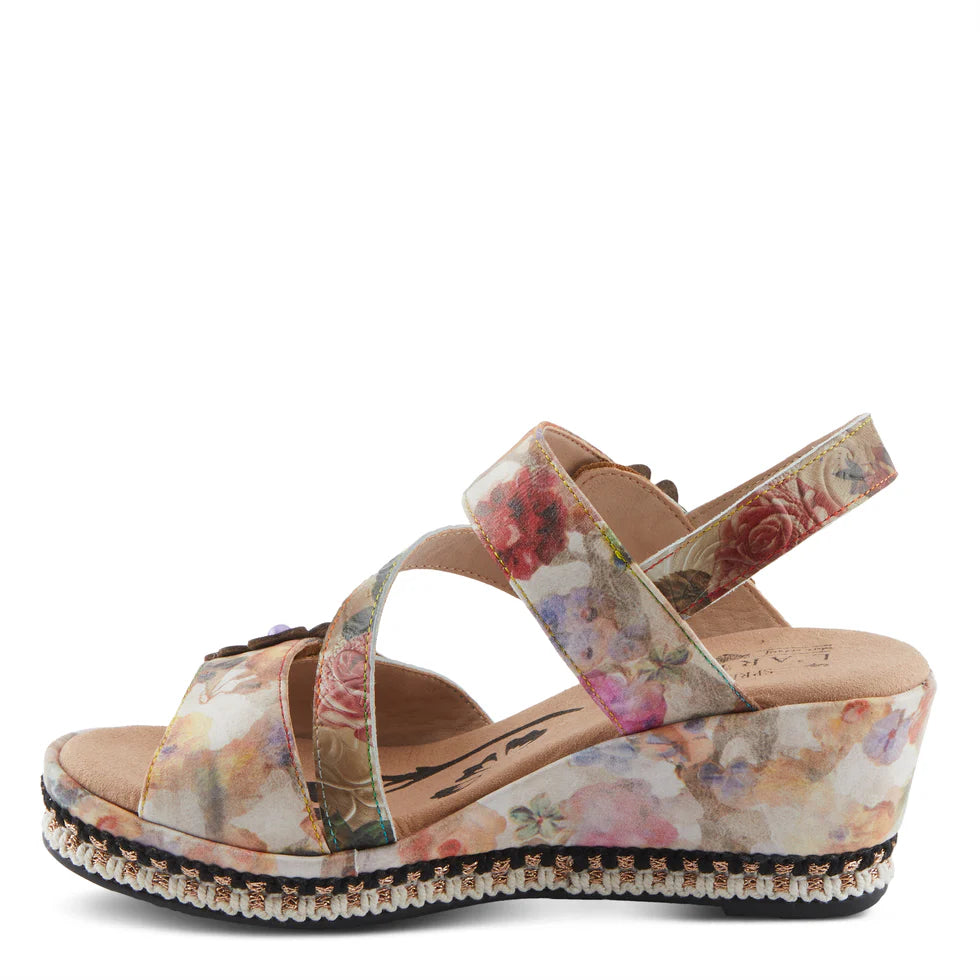 L'Artiste Blissful Floral Sandal