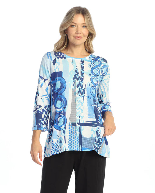 Ocean Blue Bulgari Tunic