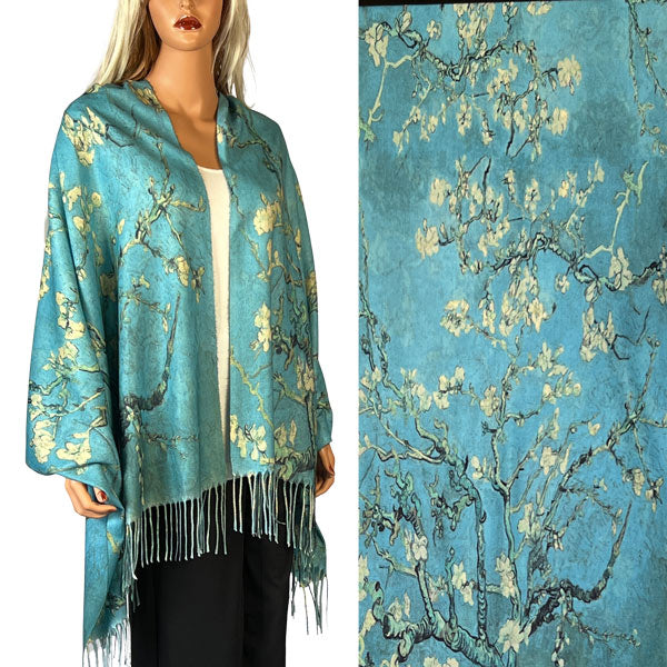 Cotton Masterpiece Button Shawls