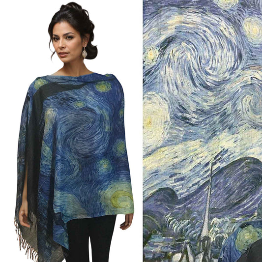 Cotton Masterpiece Button Shawls