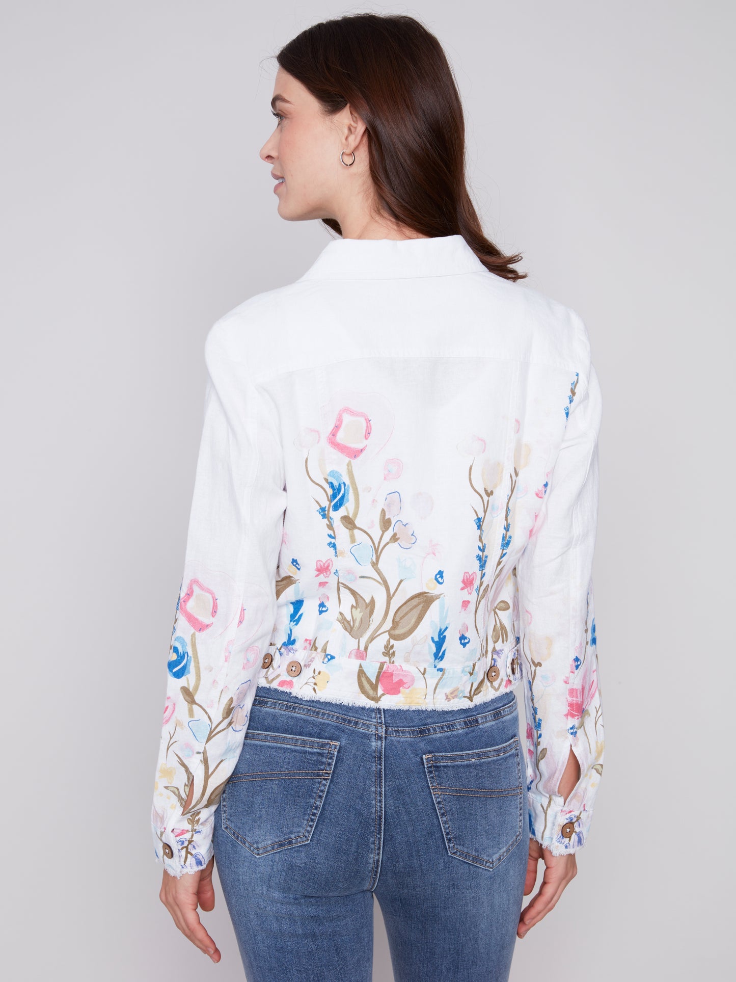 Printed Floral Jacket